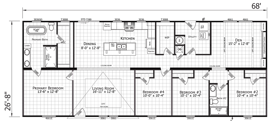 Havelock Double Wide HUD Mobile Home Havelock
